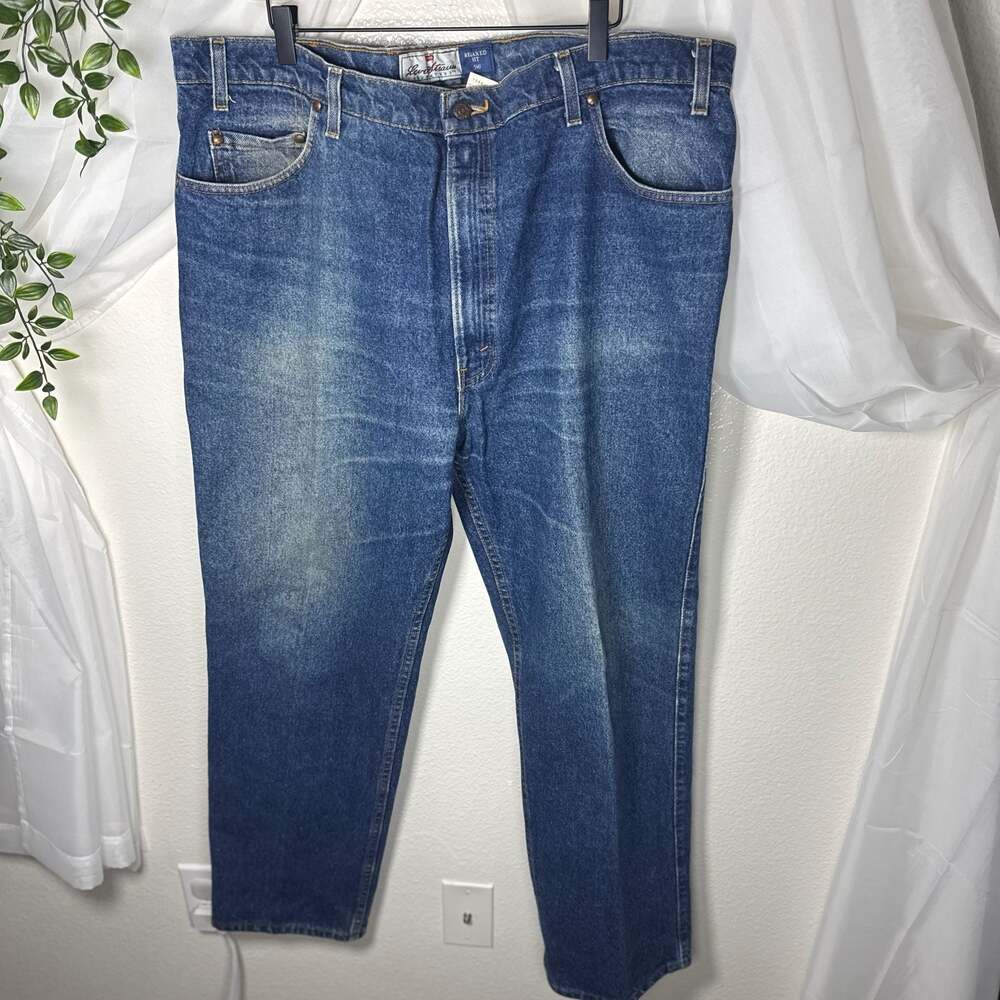 Vintage Levi's 540 Relaxed Fit 100% Cotton Made in USA Jeans 44x30